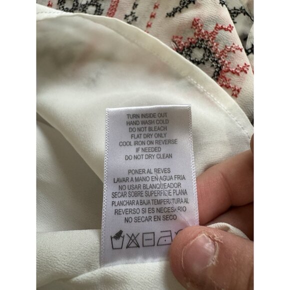 Sam Edelman Women Spaghetti Strap Slip Dress Size Small Holiday Embellished City - Picture 8 of 9